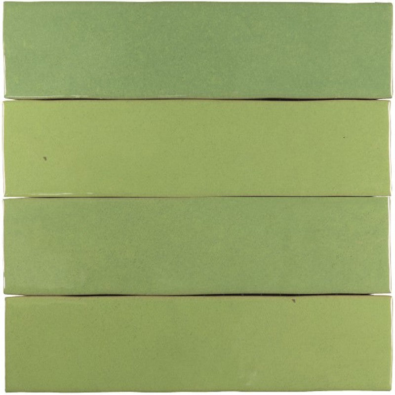 Wandtegel Marrakech ZELIJ Verde Hierba 5×20 cm (doosinhoud 0.46 m2)2