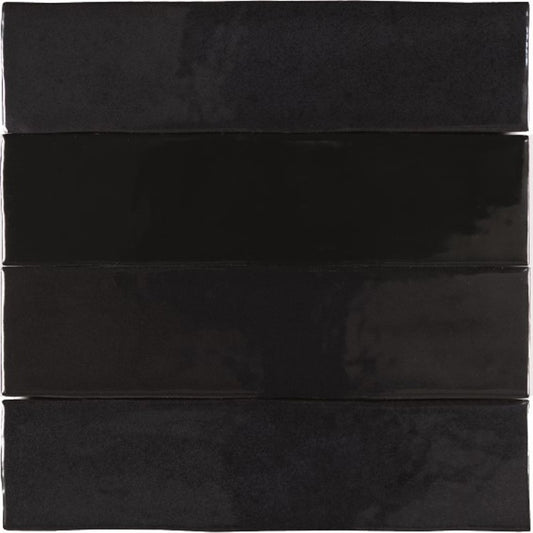 Wandtegel Marrakech ZELIJ Black 5×20 cm (doosinhoud 0.46 m2)2