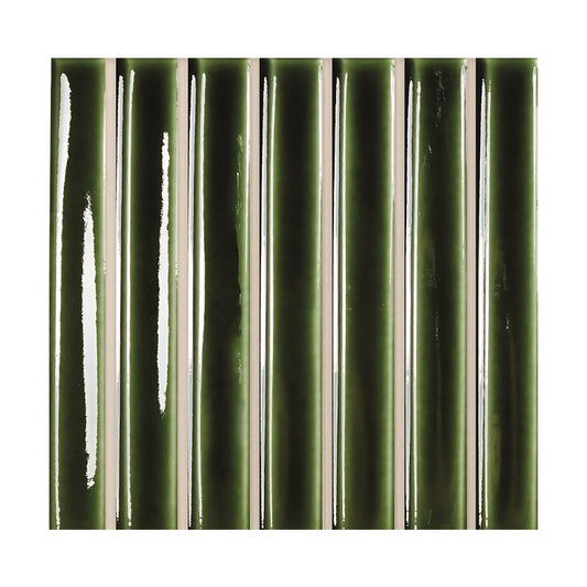 WOW SWEET BARS OLIVE GLOSS Wandtegel 11,6×11,6 cm (doosinhoud 0.411 m2)1