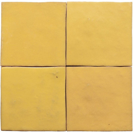 Wandtegel Marrakech ZELIJ Amarillo 10×10 cm (doosinhoud 0.81 m2)2