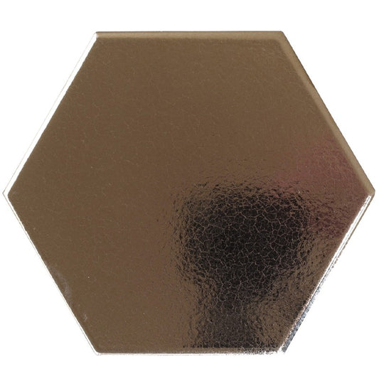 Wandtegel Heritage Hexagon Gold 15×17 cm (doosinhoud 0.98 m2)1
