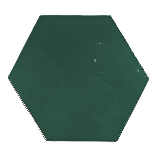 WOW ZELLIGE HEXA EMERALD Wandtegel 10,8×12,4 cm (doosinhoud 0.382 m2)1