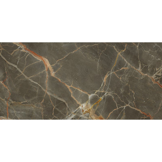 Vloer- en Wandtegel PULIDO Marmerlook Riscal Bruin 60×120 cm (doosinhoud 1.44 m2)1