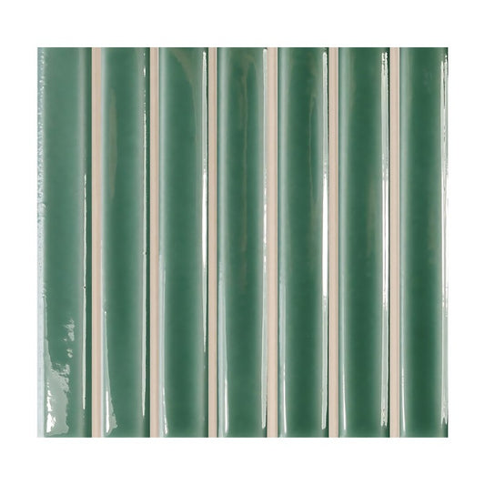 WOW SWEET BARS TURQUES GLOSS Wandtegel 11,6×11,6 cm (doosinhoud 0.411 m2)1