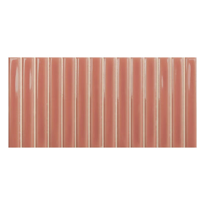 WOW SWEET BARS CORAL GLOSS Wandtegel 12,5×25 cm (doosinhoud 0.438 m2)1