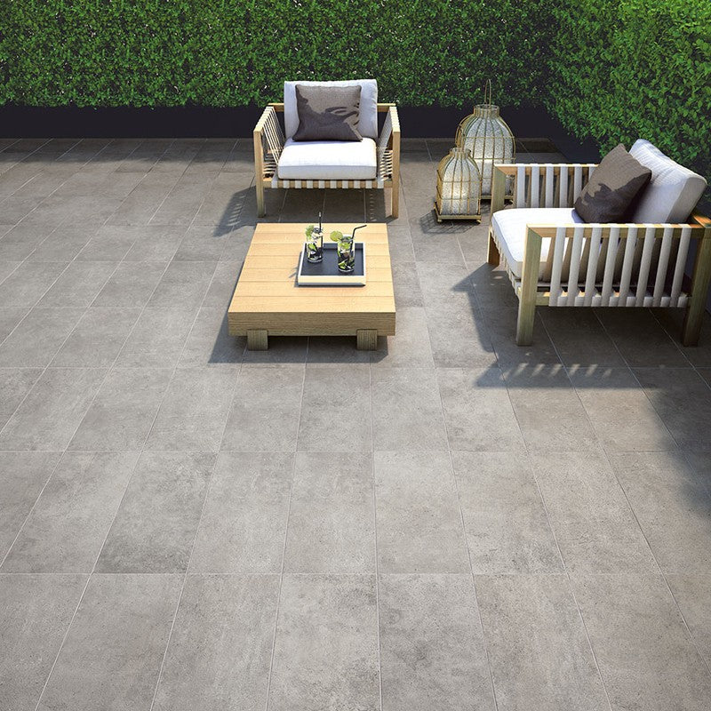 Vloertegel Tuscania GREY SOUL MID 90×90 cm (doosinhoud 1.62 m2)2